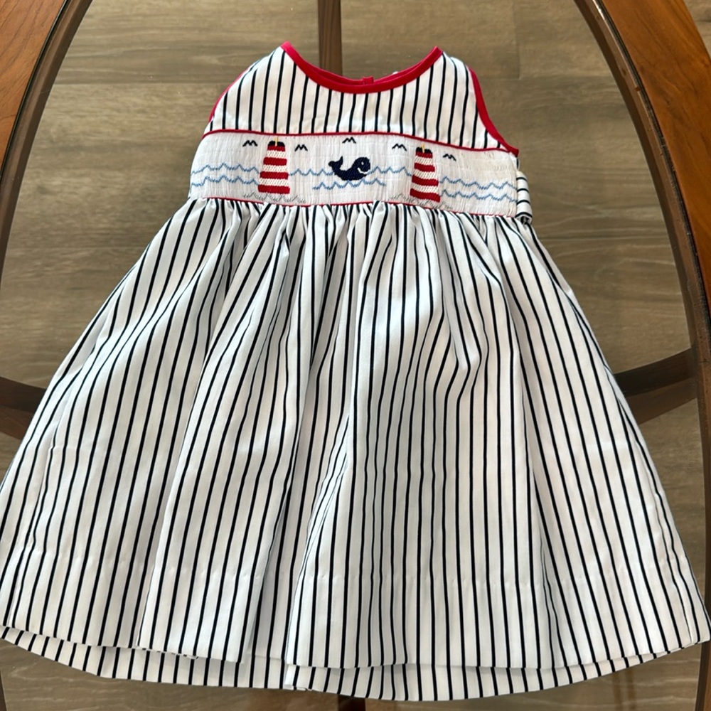 Baby smocked dress